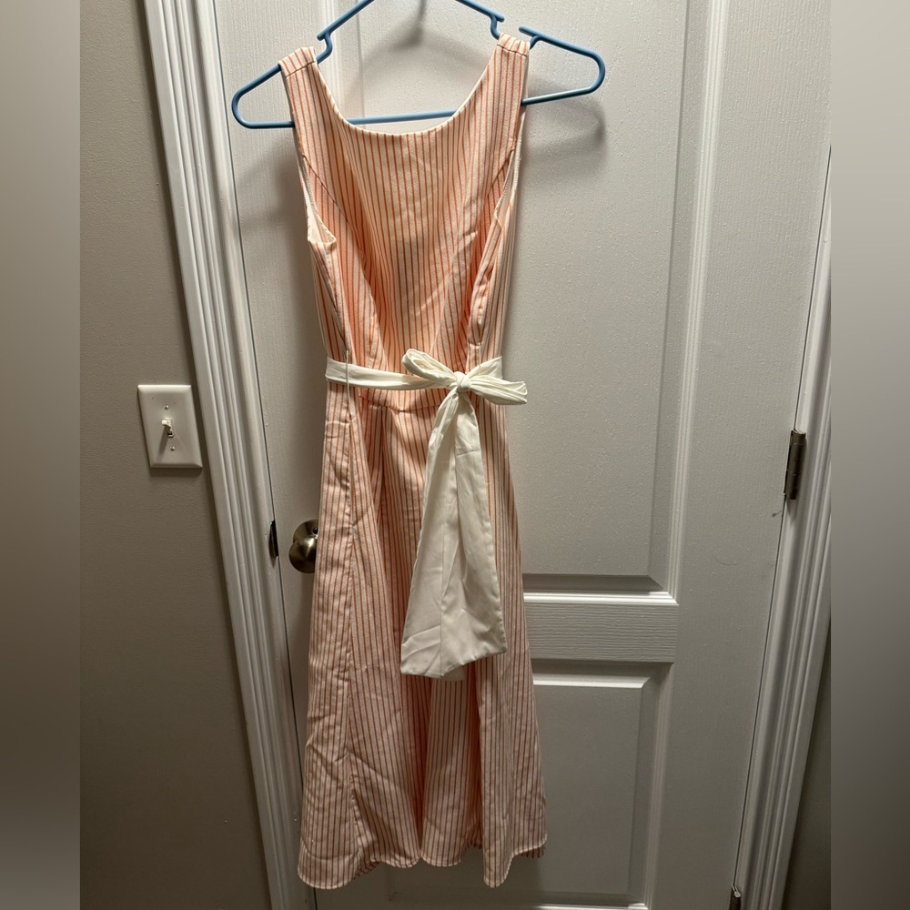 Like New Eva Mendes Pinstripe Dress 8